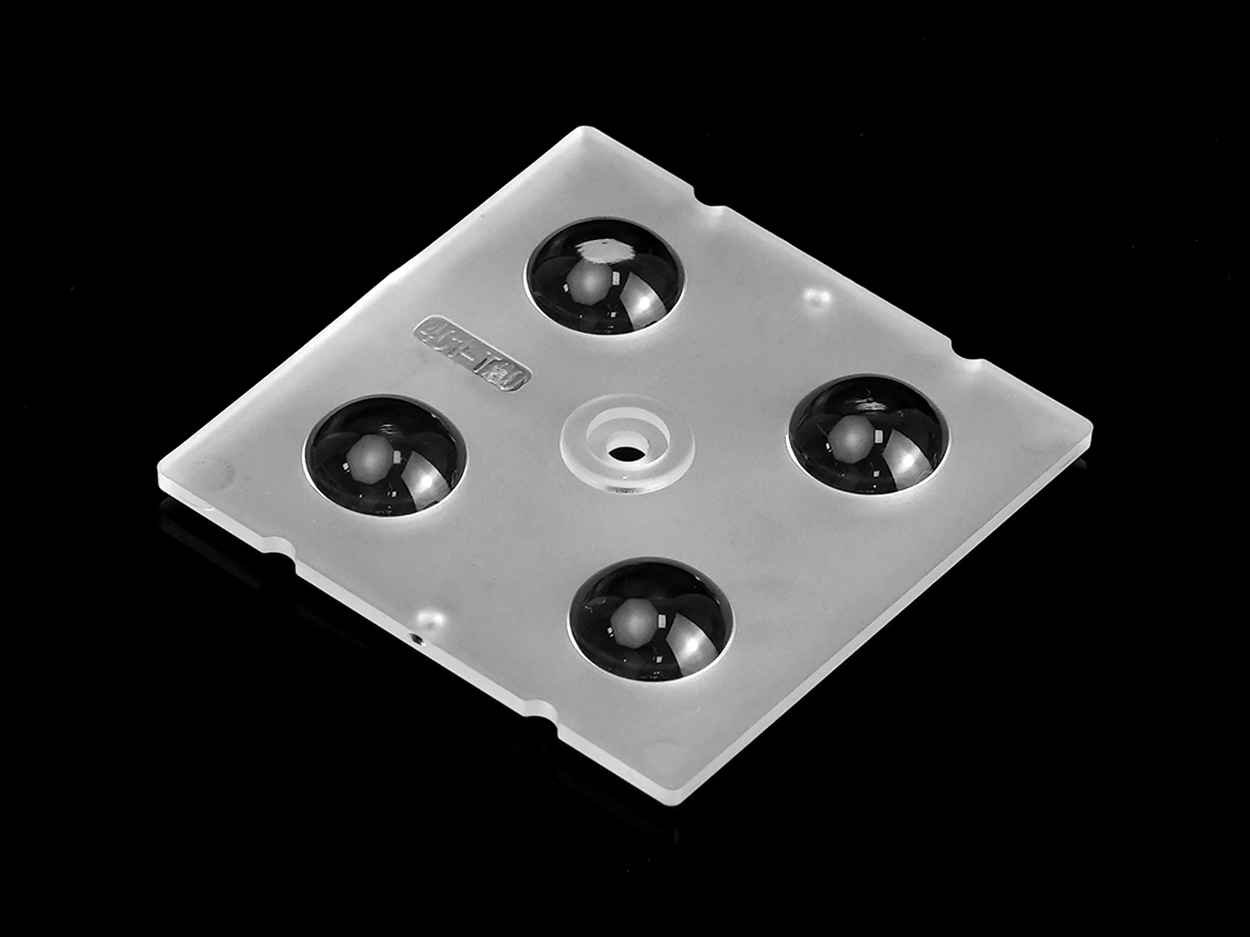 2x2 lens compatible with "3535" and "5050" LEDs 90°