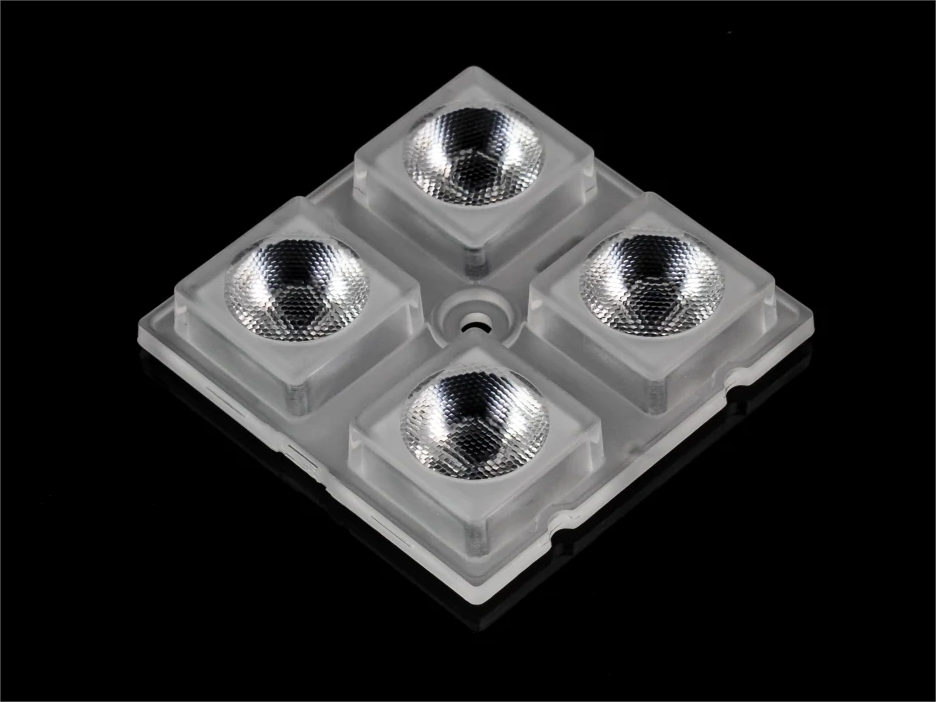 2x2 lens compatible with "3535" and "5050" LEDs 25° for High Bay lighting