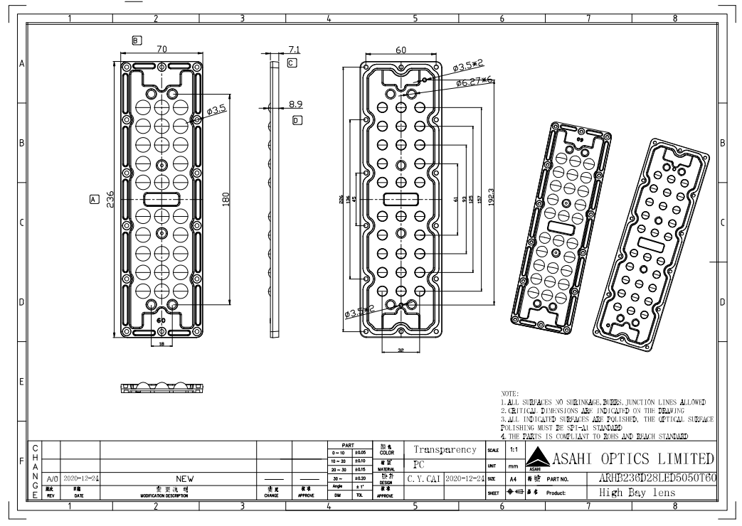 ARHB236D28LED5050T60